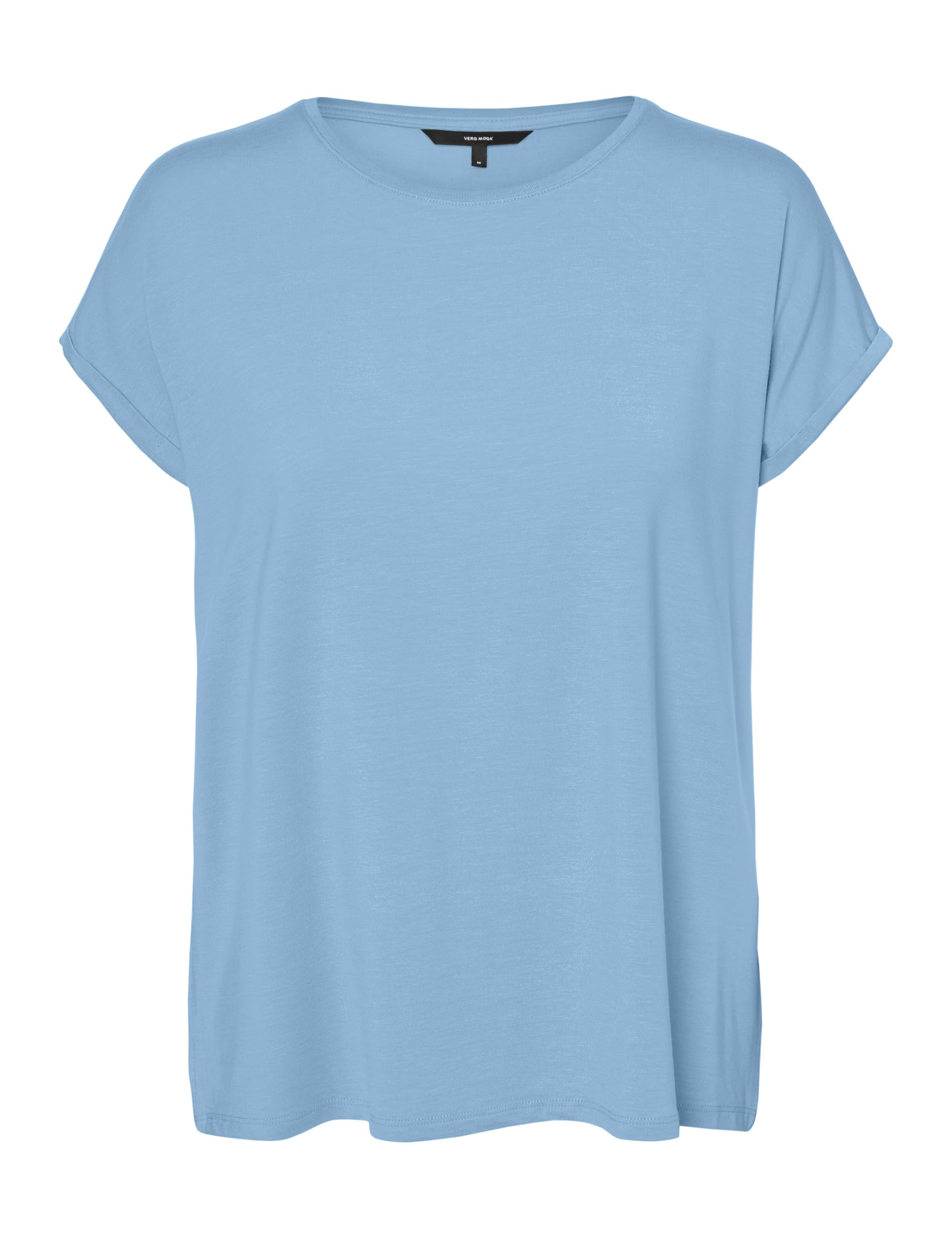 VERO Moda Damen Vmava Plain Ss Top Gajrs Noos T-Shirt