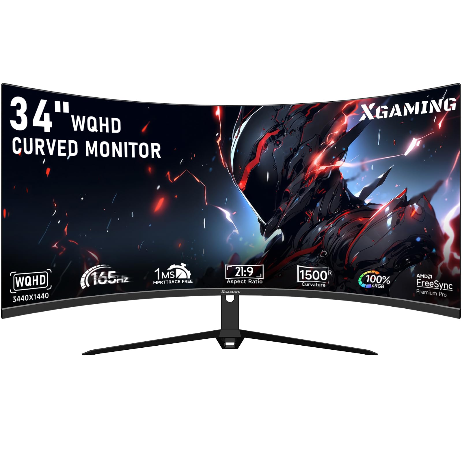 Amazon.com: XGaming 34-Inch Ultra WQHD Curved Gaming Monitor 3440