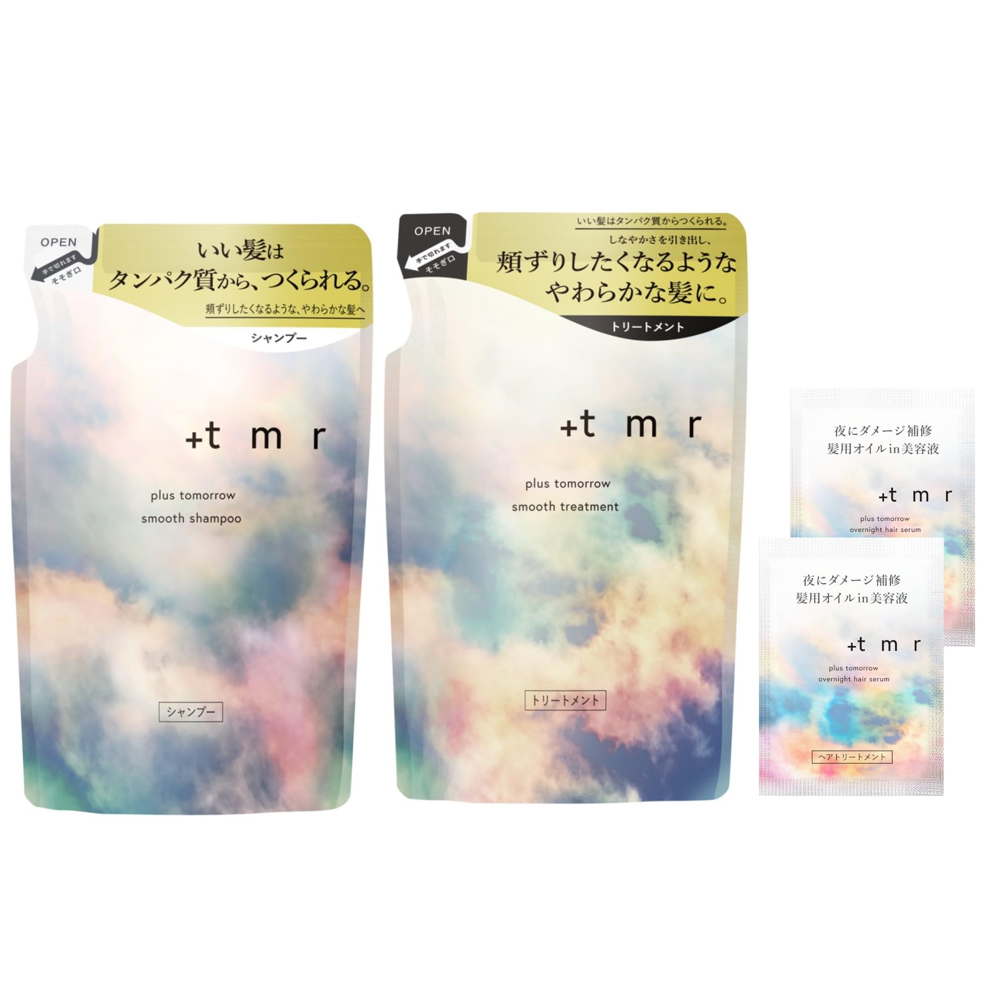 プラストゥモロー +tmr スムース シャンプー400mL+ トリートメント 4…