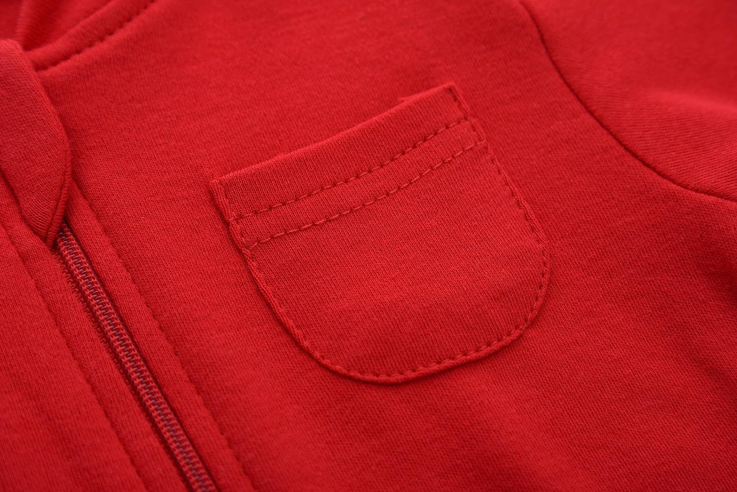 KISBINI Baby Kids Sleep and Play, Baby Cotton Pajamas with Mitten Cuffs, 2 Way Zipper Footed Sleeper Newborn-12 Months - Image 4