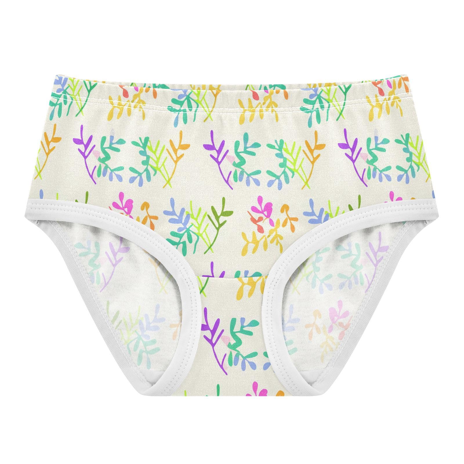 Plant Color Toddler Girlss Underwear 2T 2301877