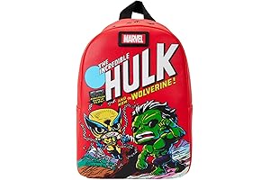 Loungefly Marvel: Wolverine 50th Anniversary - The Hulk & The Wolverine Mini-Backpack