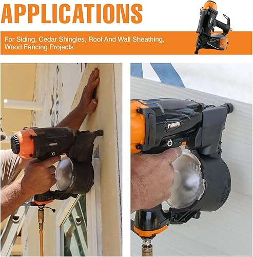 Miniatura 4 de Freeman PCN65 Clavadora con bobina para revestimiento de cercas