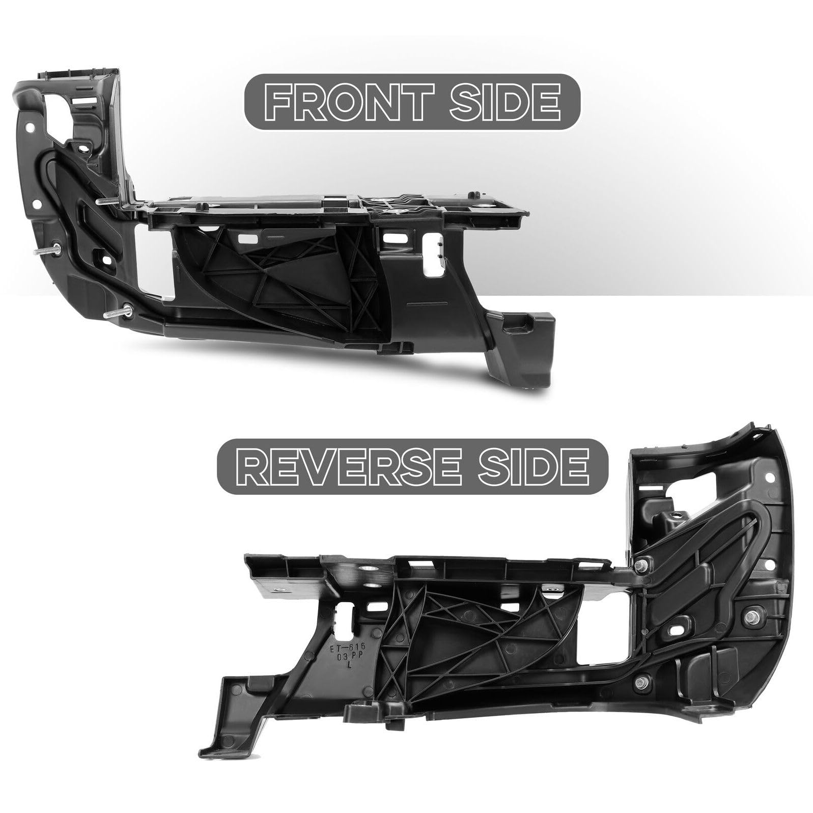 Amazon.com: BlueSkyz Fits Left Rear Bumper Outer End Extension  