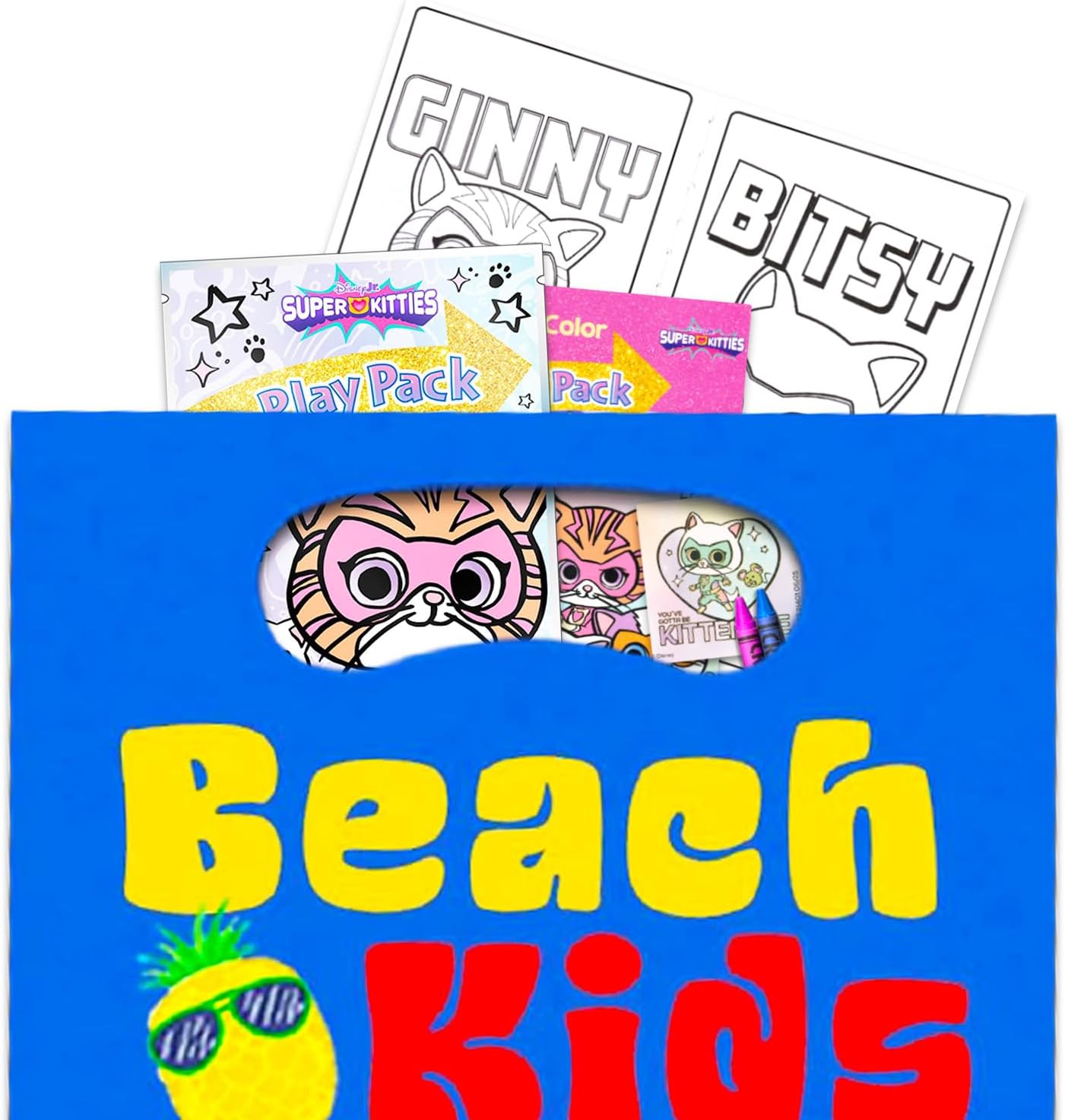 Disney SuperKitties ミニバースデーパーティー記念品セット - スーパーキティプレイパック24個セット | ミニぬ