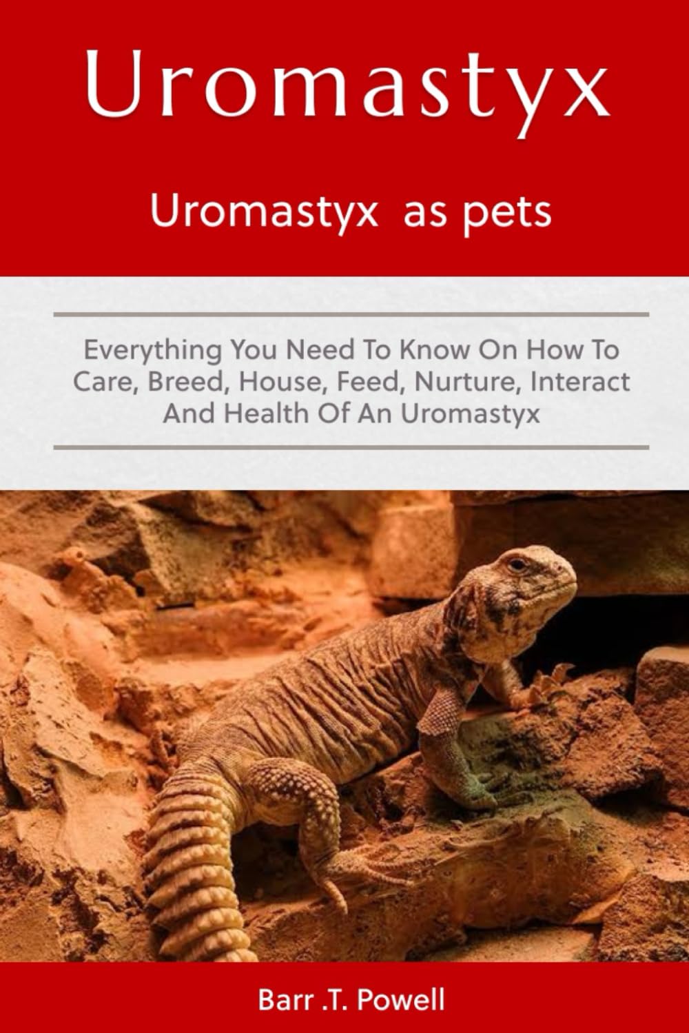 UROMASTYX AS PETS: Everything you need to know on How to Care, Breed, House, Feed, Nurture, interact And Health Of An Uromastyx