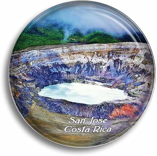 Miniatura 8 de Imán para nevera Colombia Las Lajas Santuario Pasto Imanes de vidrio para recuerdos de refrigerador, lindo imán de cristal decorativo para pizarra