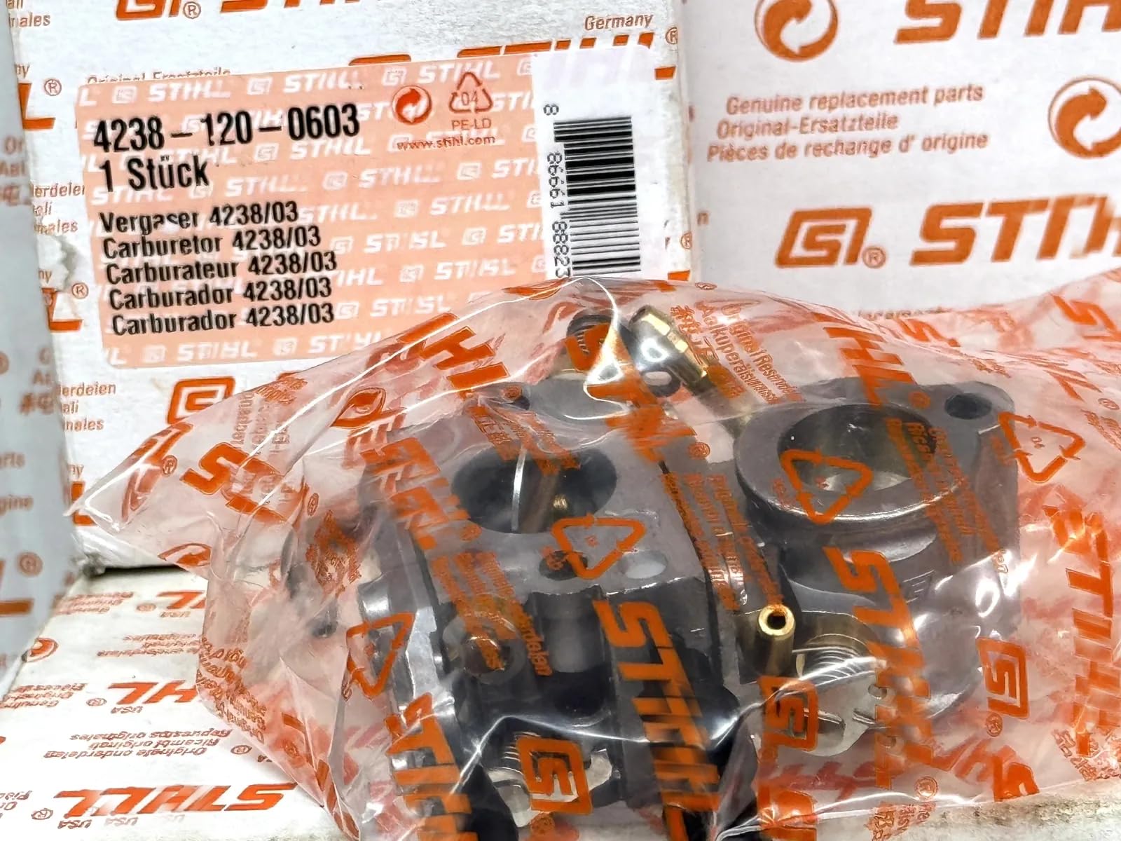 Amazon.com: Replacement for GENUINE STIHL OEM CARB 4238 120 0603