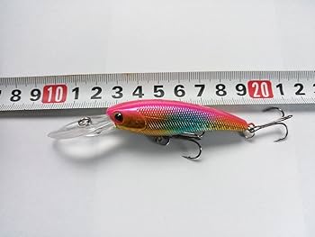 Amazon.co.jp: 小型 小さい ダイビング ミノー シャッド 5色