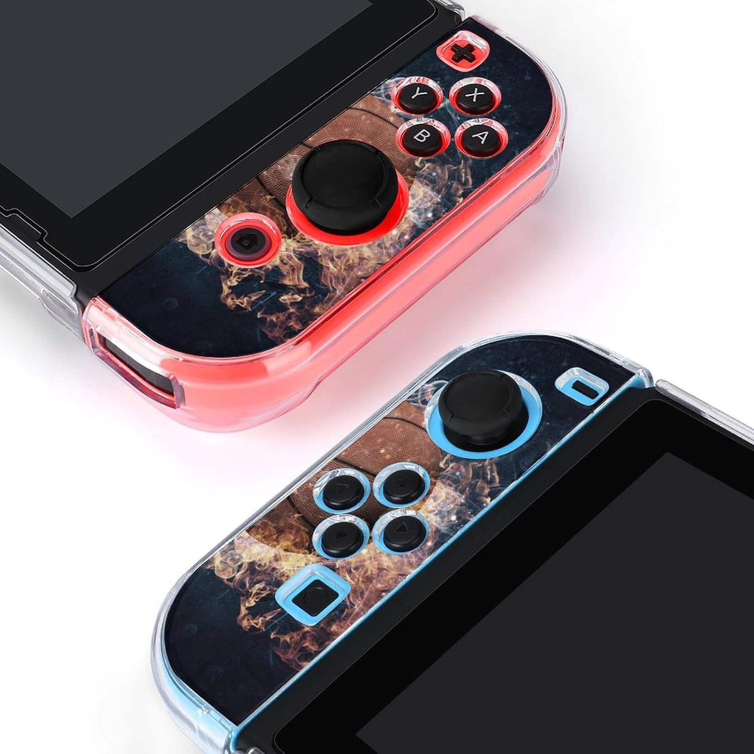 AoHanan Water Basketball Game Switch Screen Protector Case Cover Full Accessories Switch Game Case Protection Skin for Switch Console And Joy-Cons