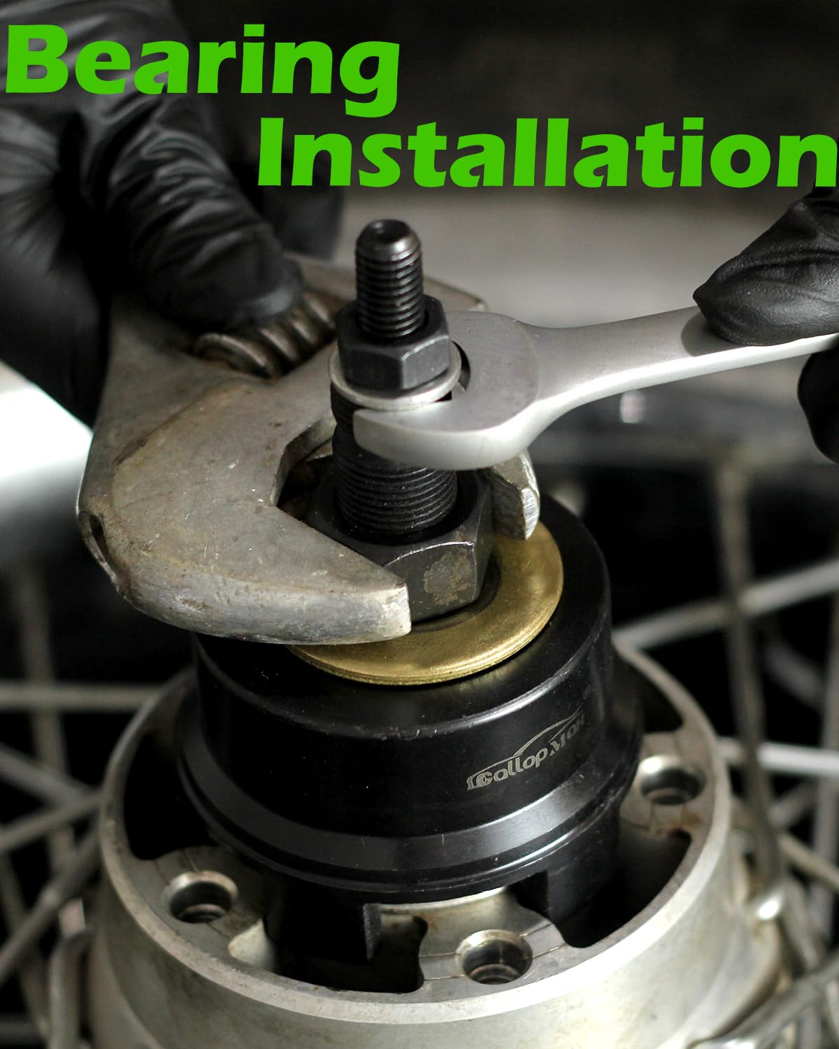 Herramienta de extracción de rodamientos de rueda para motocicletas Harley Davidson. Juego de herramientas de instalación para quitar rodamientos de 0.75 pulgadas, 1 pulgada, 25 mm
