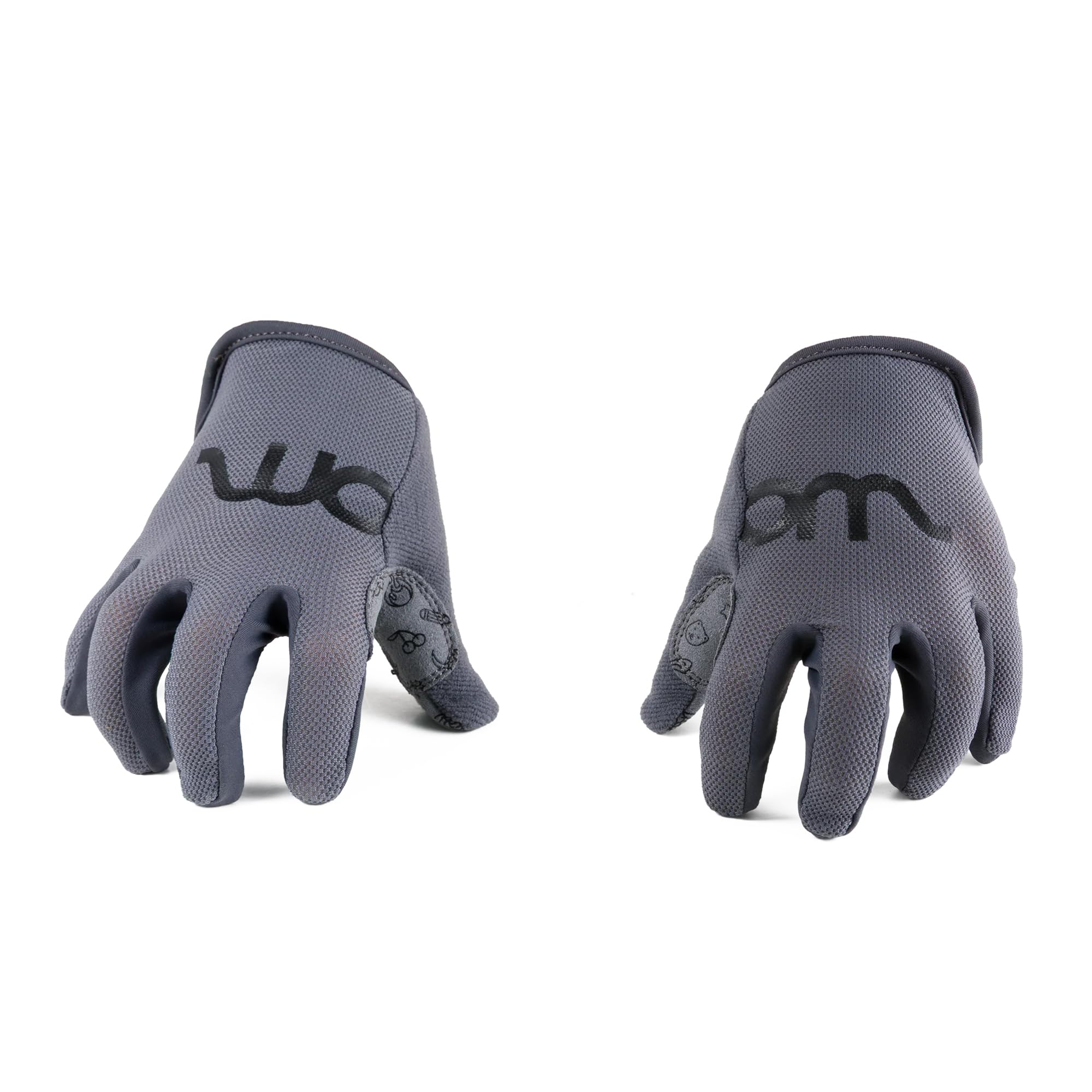 woom TENS Fahrradhandschuhe Kinder & Jugend Fahrrad Vollfingerschutz mit Grip für Rennrad & Mountainbike (Jungen & Mädchen)