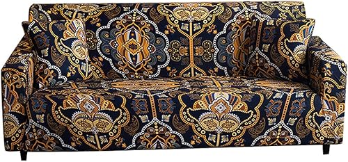 Funda de sofá estampada elástica para sillón, fundas con patrón para sillón (XW, sillón)