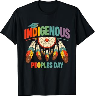 Indigenous Peoples Day Proud Indian Native American Retro T-Shirt