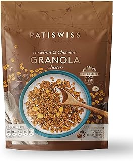Patiswiss Kakao Nibli, Fındıklı & Çikolatalı Çıtır Granola, 200G