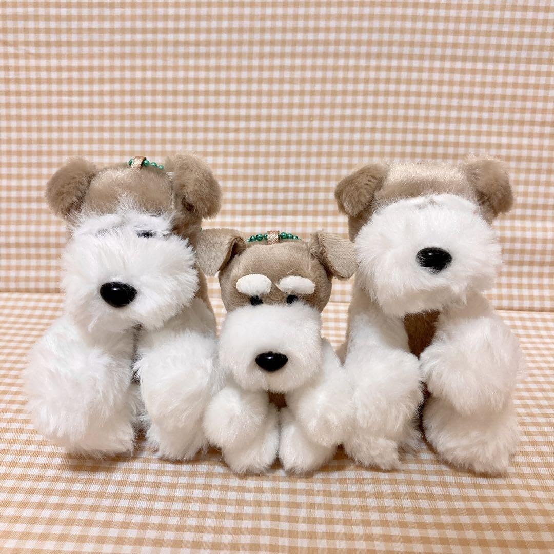 Amazon.co.jp: くったりシュナウザー ぬいぐるみ マスコット