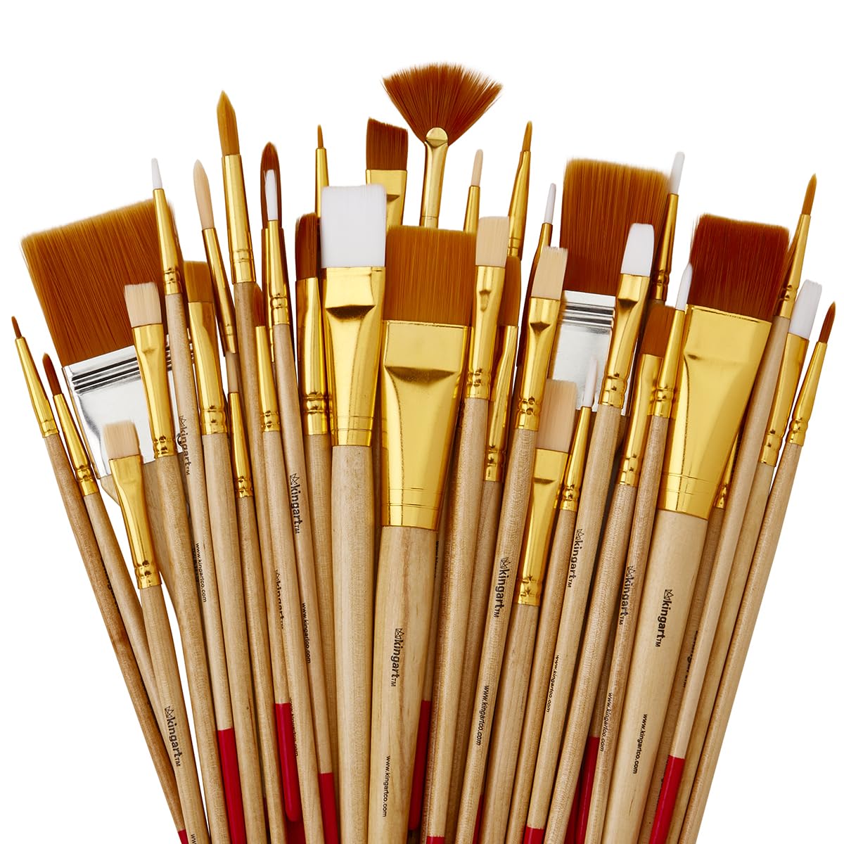 Paquete económico de Pinceles de Pintura, 50 Unidades