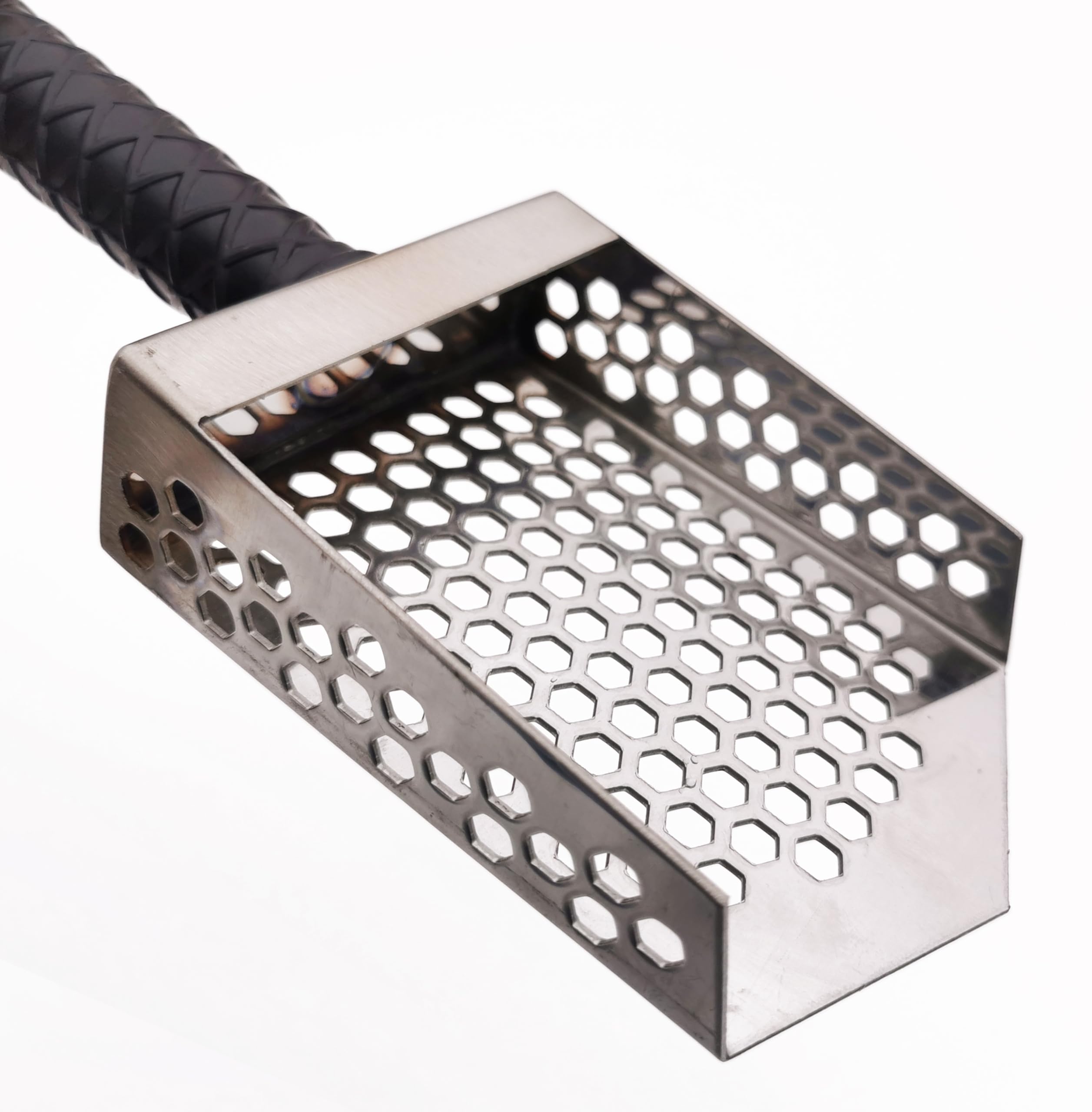 CooB Stainless Steel Beach Sand Scoop Metal Detector Treasure Hunting Tool Kovsh