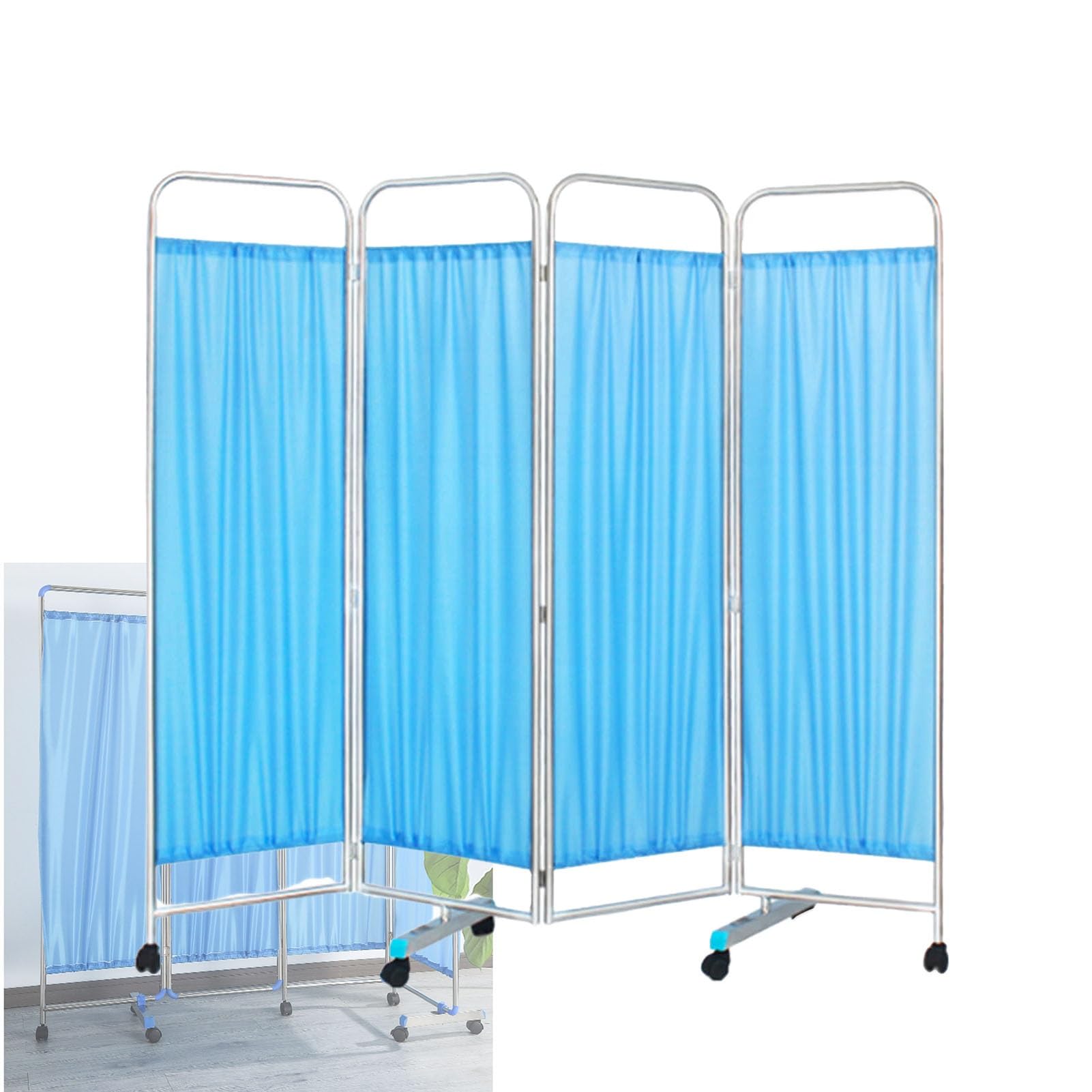 Cloison de séparation médicale amovible de 1m80 pour hôpital et bureau