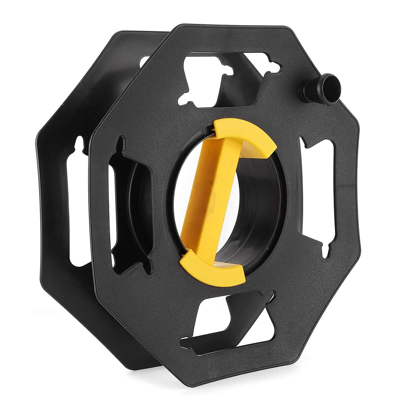 Cable Organizing Reel, Plastic Extension Cord Winding Reel, Manual Wire Storage Organizer with Central Handle, Cord Winding Winch, Tangle?Free Design for RVs, Boats, Caravans, and Campervans