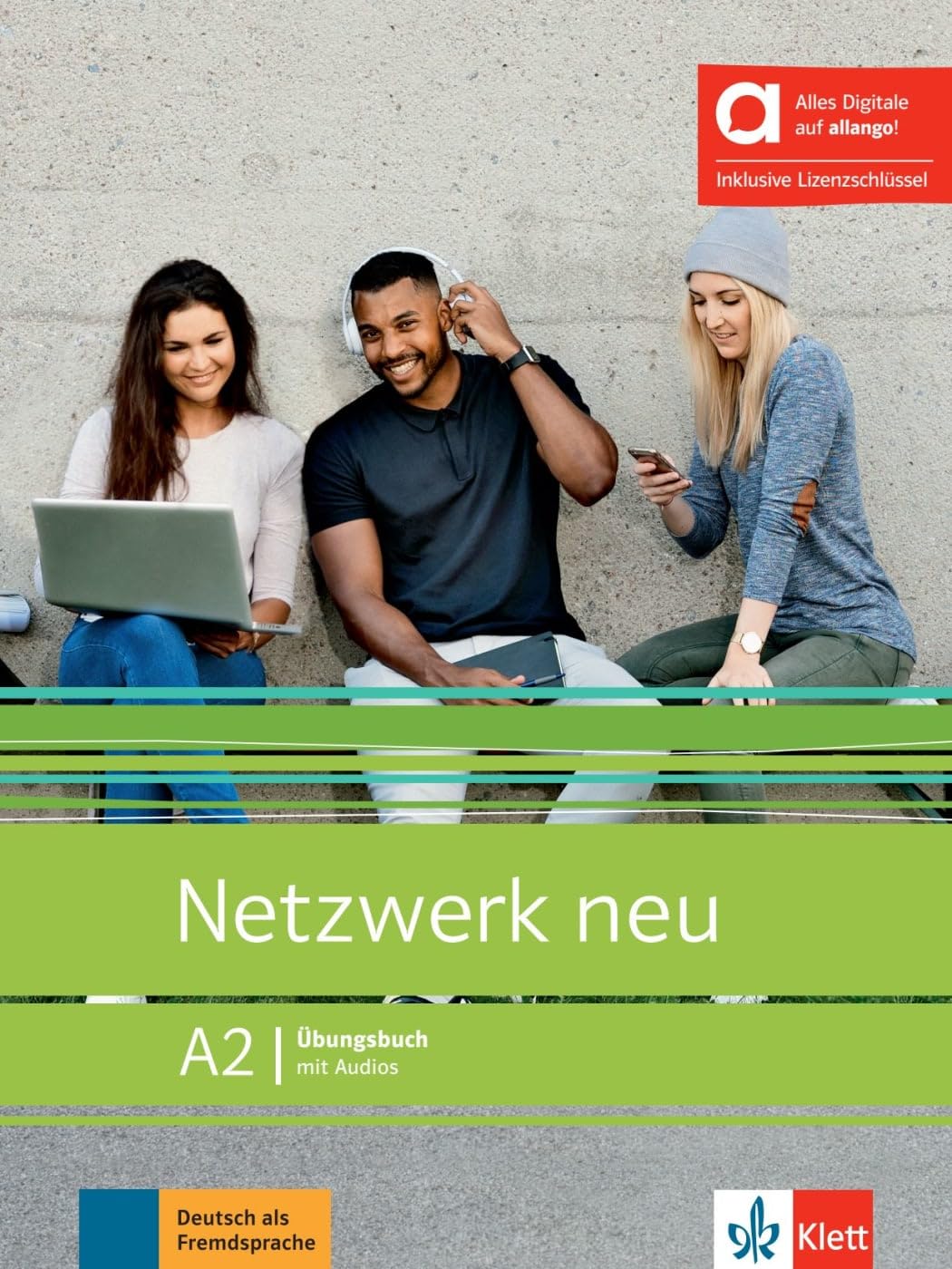 Netzwerk neu. Arbeitsbuch. A2 hybrid. Per le Scuole superiori: Deutsch als Fremdsprache. Übungsbuch mit Audios inklusive Lizenzschlüssel allango (24 Monate)