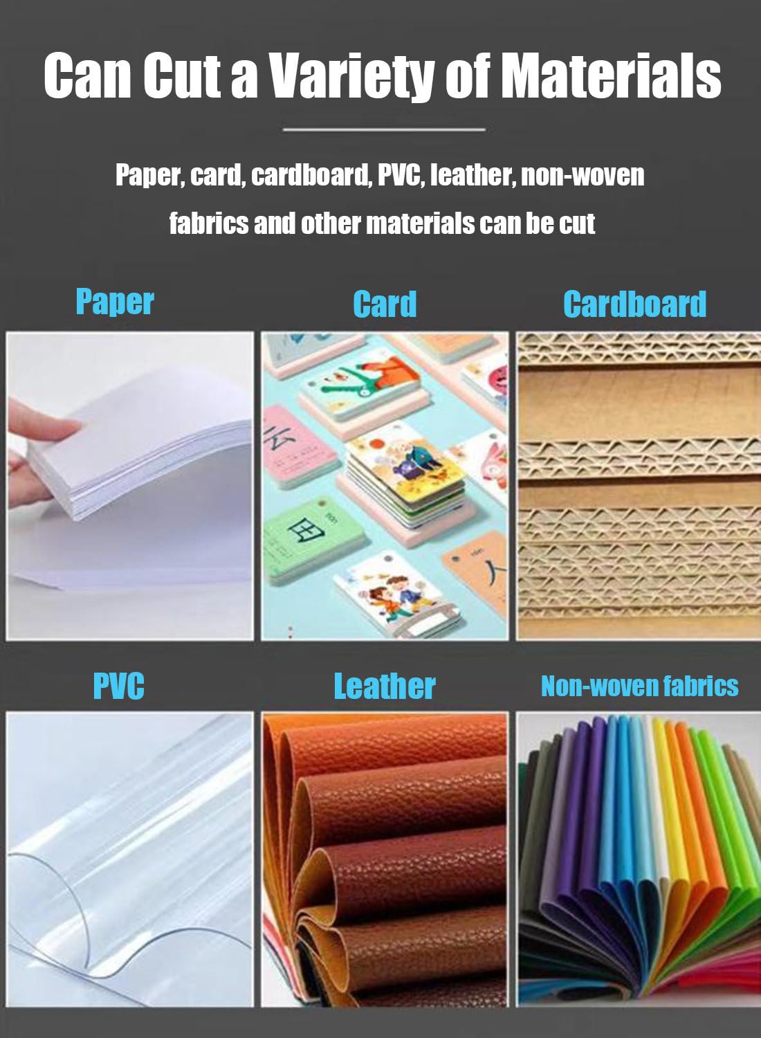 Taglierina per Carta A4, taglierina elettrica per Pelle, taglierina elettrica Automatica per Carta, taglierina da Tavolo per Carta Resistente, capacità 400 Fogli, per Ufficio/casa/Scuola