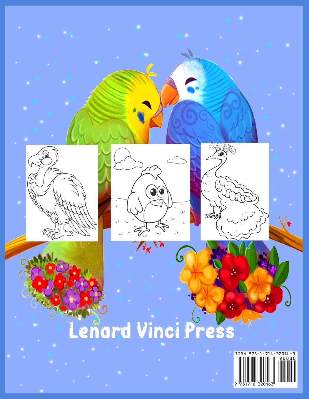 Uccelli: Libro da Colorare di Bellissimi Uccelli per Bambini Piccoli, Bambini in età Prescolare, Ragazzi e Ragazze