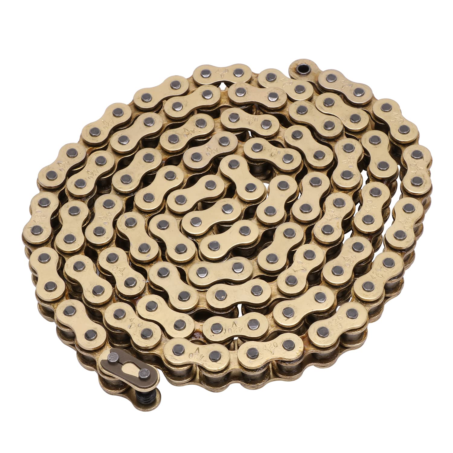 420 Chain for Surron,112 Links O-Ring Drive Chain for Dirt Bike Sur Ron Light Bee S/Light Bee X-Gold