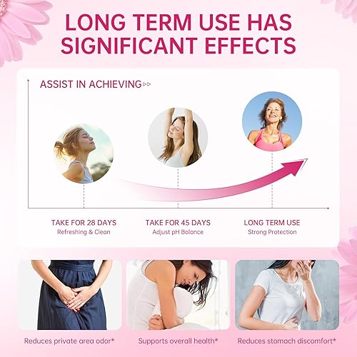 Miniatura 6 de DVO Probióticos vaginales para mujeres, equilibrio de pH, 60 mil millones de UFC con arándano, salud digestiva inmune vaginal y urinaria, pre y