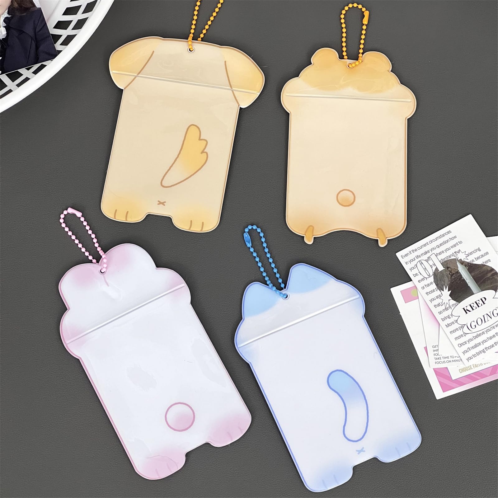 Amazon.com: Meiliyizu Photocard Holder, Summer PVC Photocard