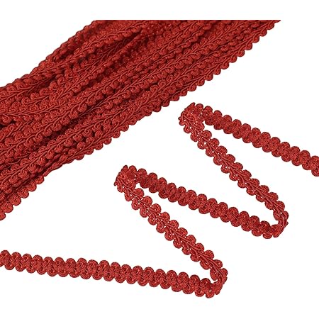 Trimplace 3/8 Inch Gimp Trim - 12 Yards Rayon Braid Trim For Crafting