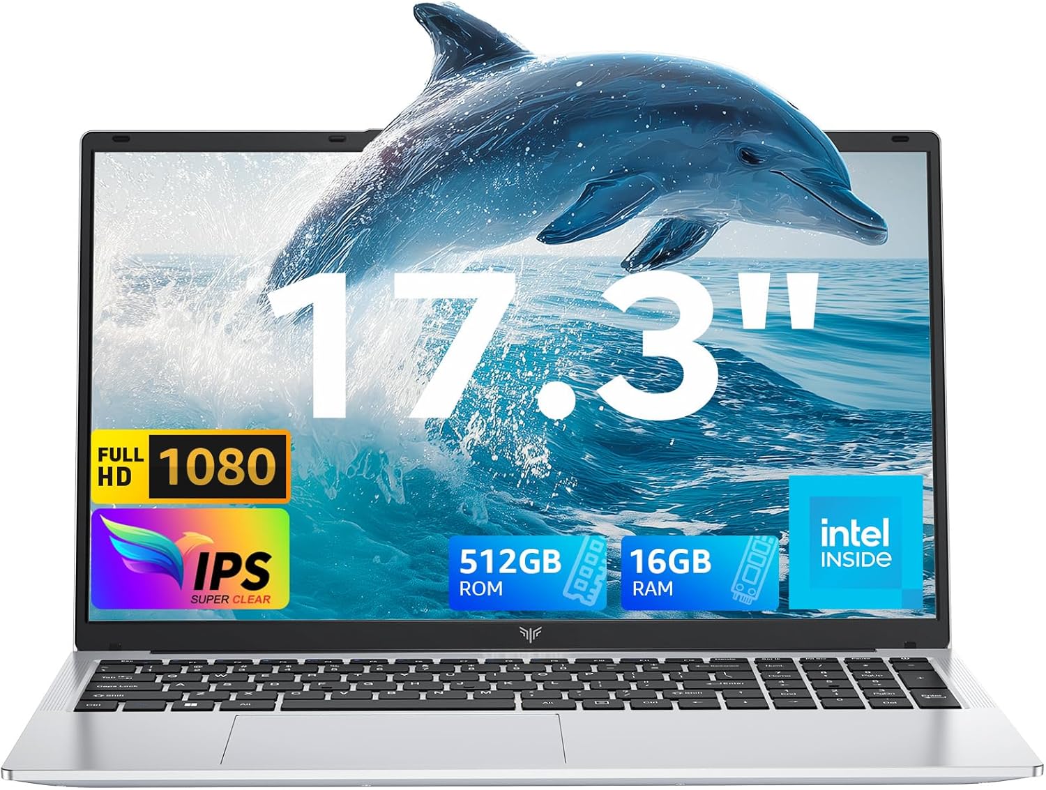 ACEMAGIC 17.3 Inch FHD Laptop with Quad-Core N97 Processor up to 3.6GHz, 16GB RAM DDR4 512GB SSD Notebook Laptops, 1.5w Dual Speakers, HDMI, WiFi 5, BT5.0, 3*USB3.2, Type-C, TF, 6000mAh Long-Battery ACEMAGIC 17.3 Inch FHD Laptop with Quad-Core N97 Processor up to 3.6GHz, 16GB RAM DDR4 512GB SSD Notebook Laptops, 1.5w Dual Speakers, HDMI, WiFi 5, BT5.0, 3*USB3.2, Type-C, TF, 6000mAh Long-Battery