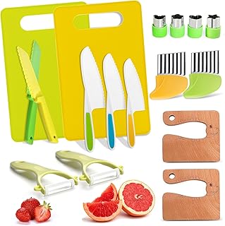 17 Pcs Montessori Kitchen Tools for Toddlers-...,