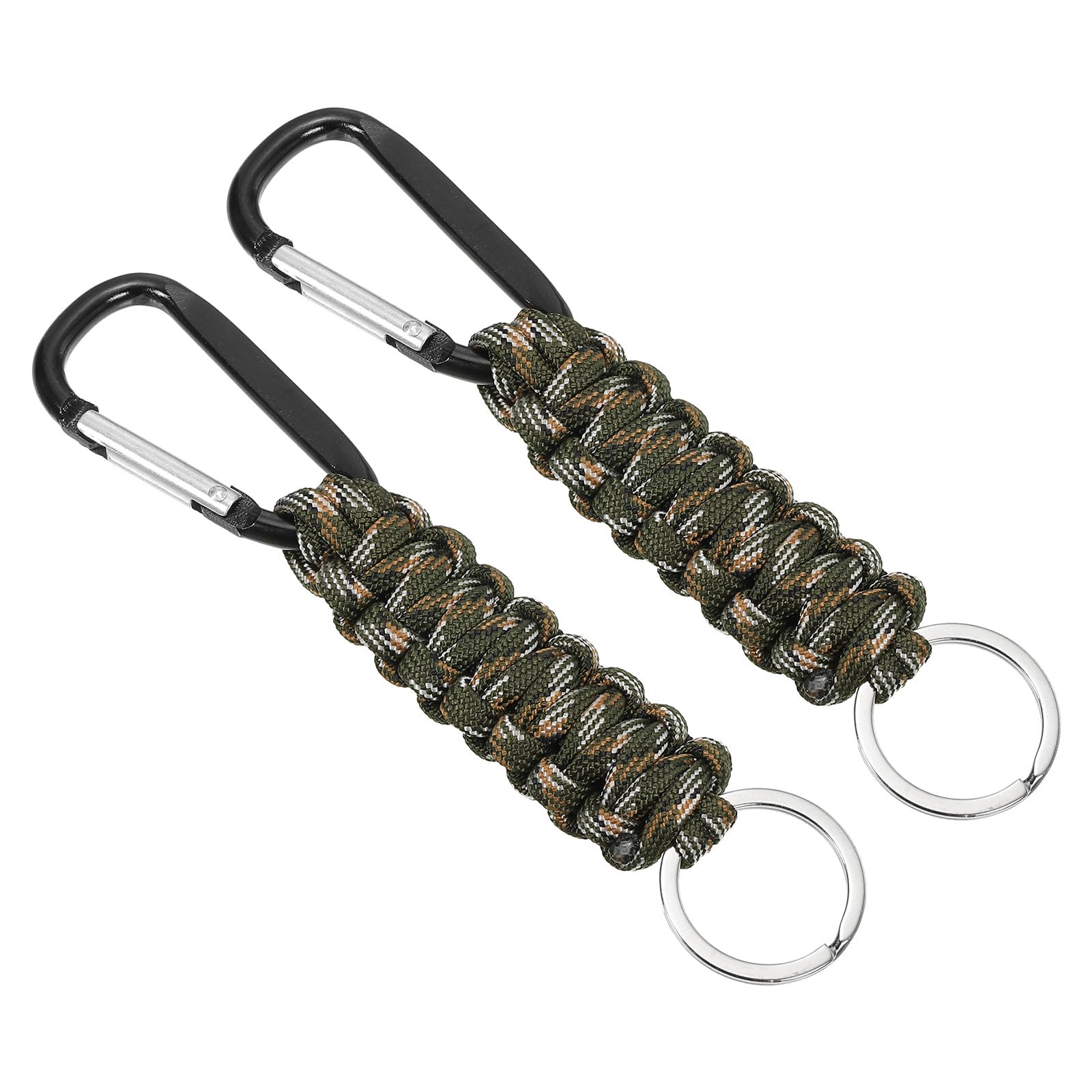 KeyUnity KC00 Paracorde Porte-clés Mousqueton Tressé, Porte KeyUnity KC00 Paracorde Porte-clés Mousqueton Tressé, Porte