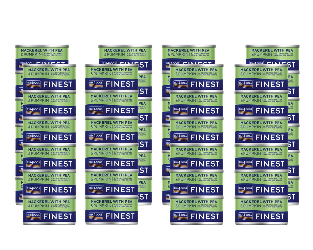 Fish4Dogs Finest Mackerel with Pumpkin & Pea 85g x 48