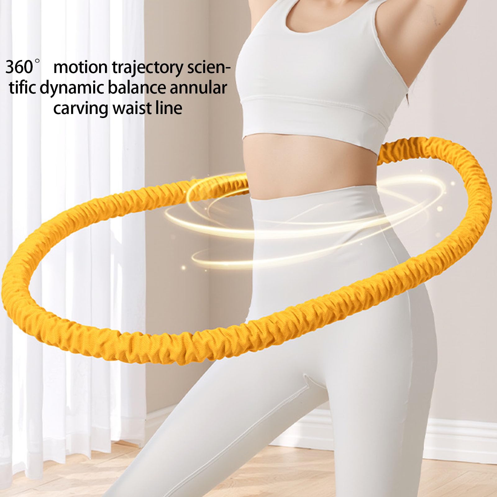 Cerchio flessibile per esercizi in acciaio a molla per le donne protezioni per la vita Design confortevole Fitness Attrezzature per il fitness a casa morbido elastico per esercizi