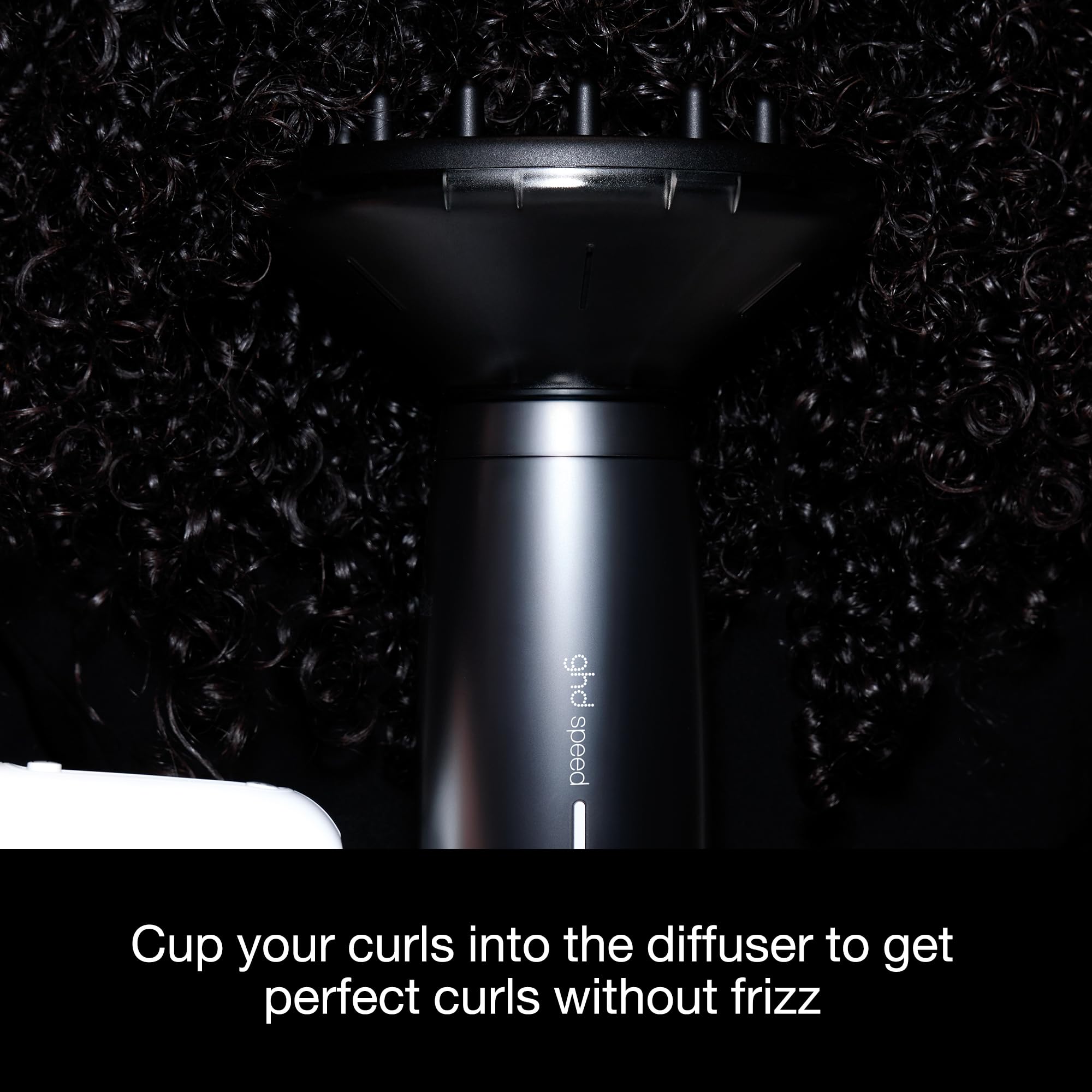 GHD Speed Diffuser Difusor Magnético Profesional Rizos Definidos Volumen