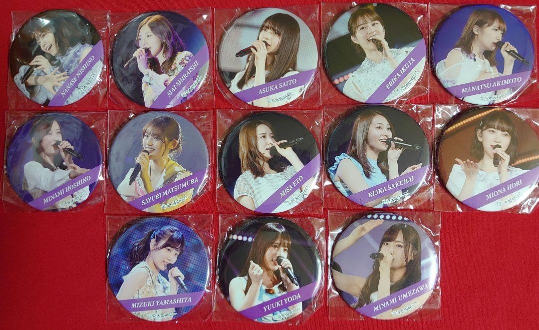 Amazon.co.jp: 乃木坂46 缶バッジ まとめ売り 西野七瀬 白石麻衣 齋藤 