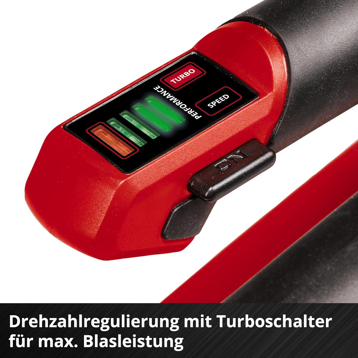 Einhell Akku-Laubbläser GP-LB 18/200 Li E-Solo Power X-Change (Li-Ion, 18V, bürstenloser Motor, Drehzahlregulierung, Axialgebläse-Technologie, ohne Akku und Ladegerät)