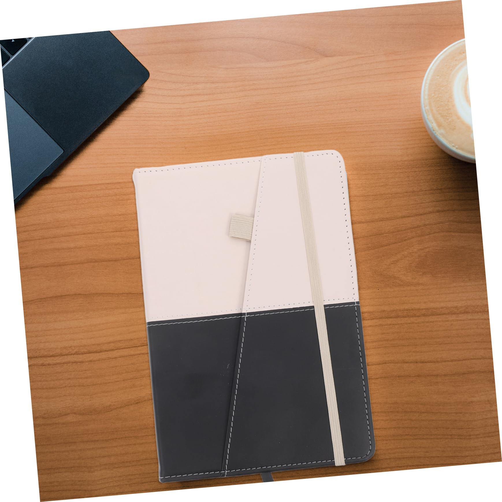 Kleines Adressbuch mit Register A5 aus Papier und Pu für Zuhause und Büro zum Einfachen Notieren von Telefonnummern und Kontaktdaten