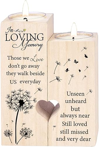 Regalos de duelo considerados, recuerdo y condolencia, regalo conmemorativo de vela para su pérdida, regalos de condolencia para la pérdida de un