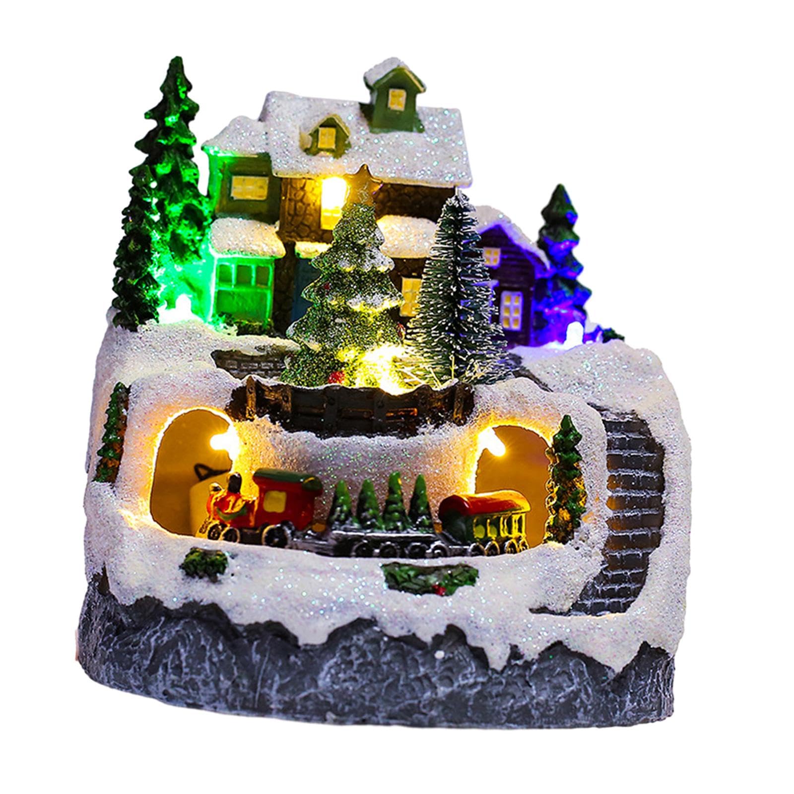 クリスマスオルゴールオーナメントスノーホリデービレッジANIMATED クリスマスオルゴールオーナメント スノーホリデービレッジANIMATED