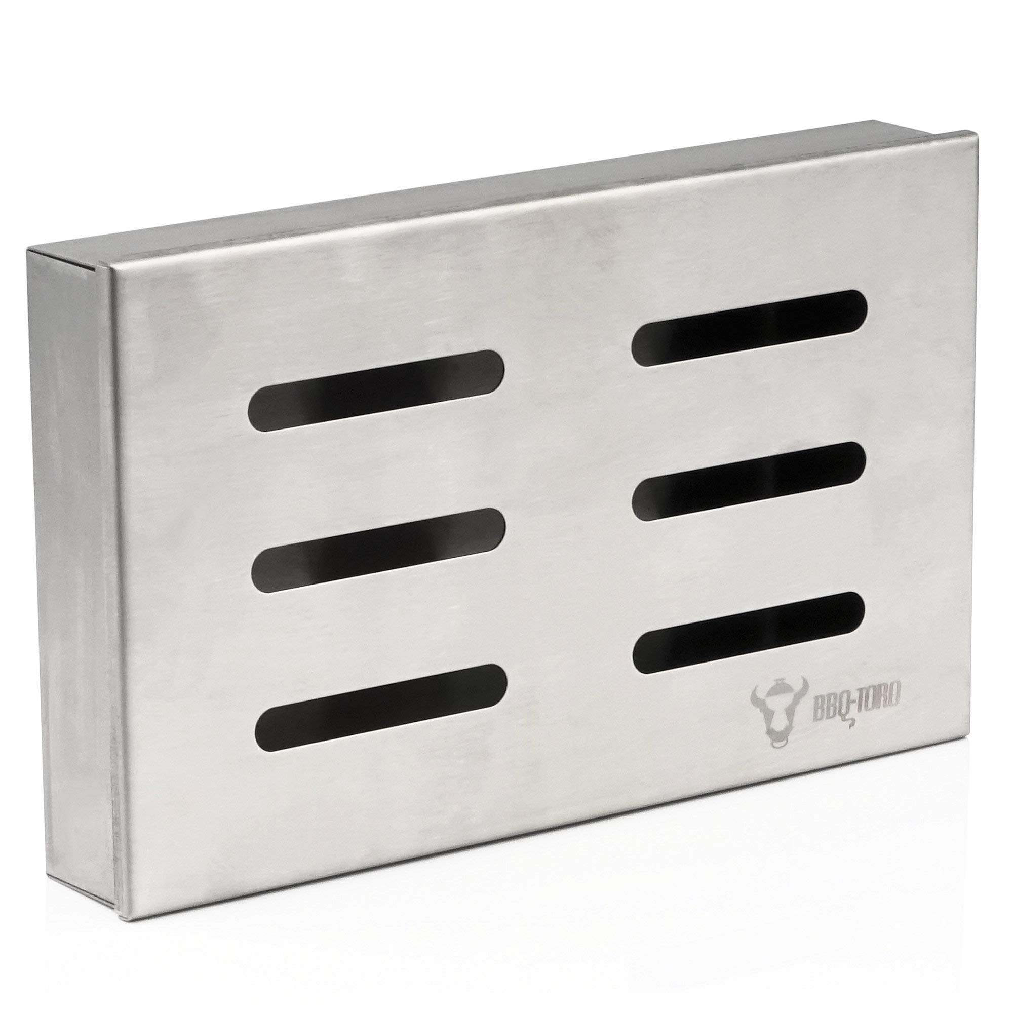 BBQ-Toro Edelstahl Räucherbox Cherry | Räucherschale