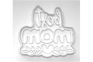 BEST MOM WITH HEART MOTHERS DAY CELEBRATION LOVE COOKIE CUTTER