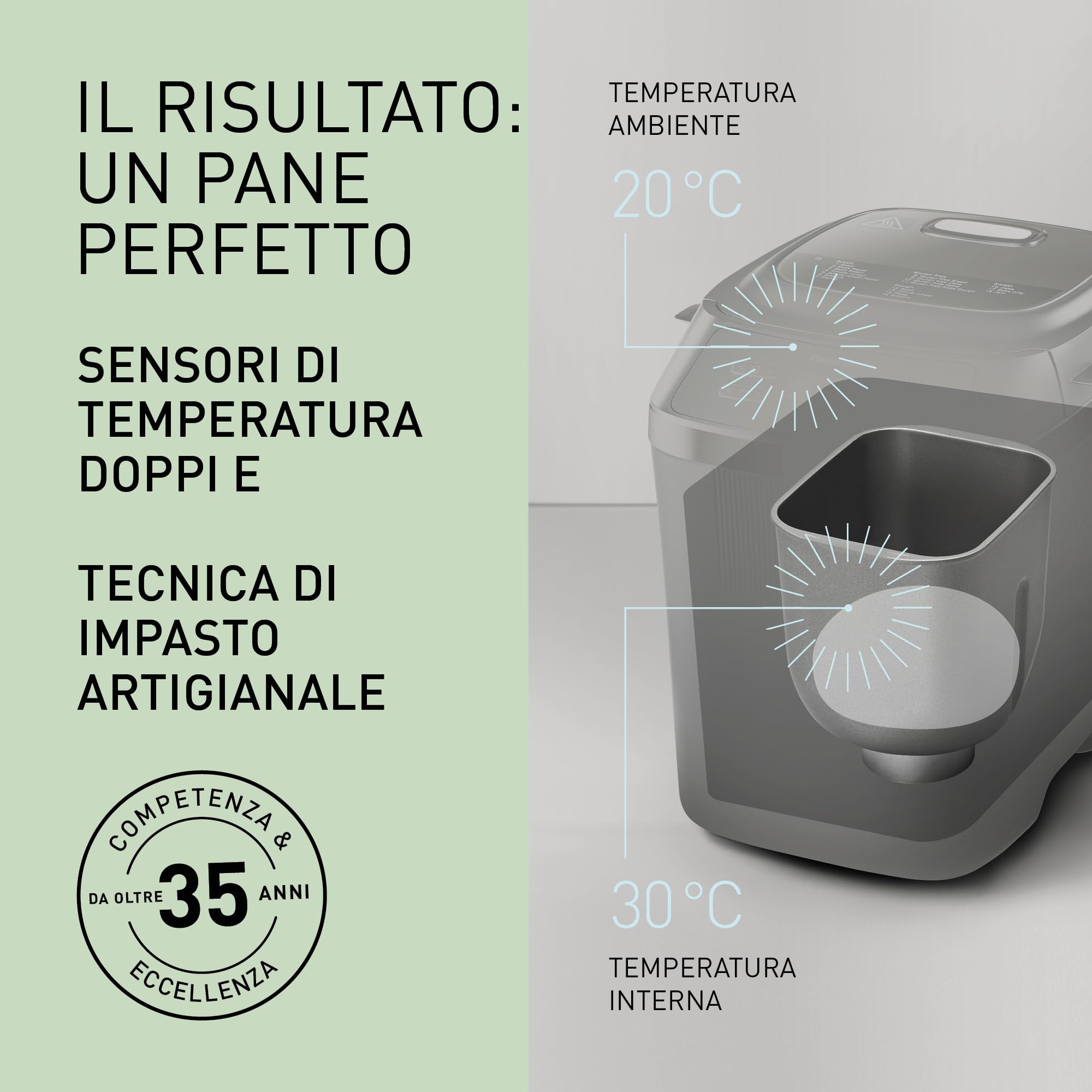 Panasonic SD-PN100KXE Mini Macchina del Pane, 4 Programmi Senza Glutine, Design Compatto, 18 Programmi Automatici, Schermo LCD, Pane da 200 o 400 g, Nera