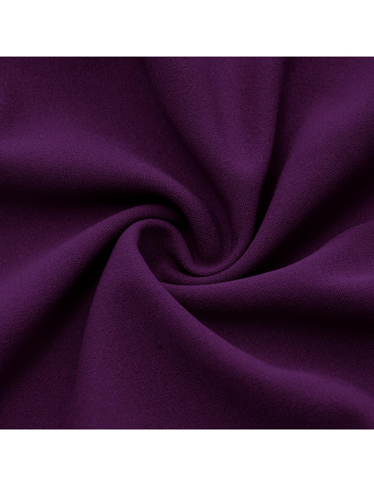 HomRain Elegante vestido de fiesta de cóctel con mangas acampanadas para invitada de boda, ajuste y acampanado, modesto, vestido de noche para iglesia