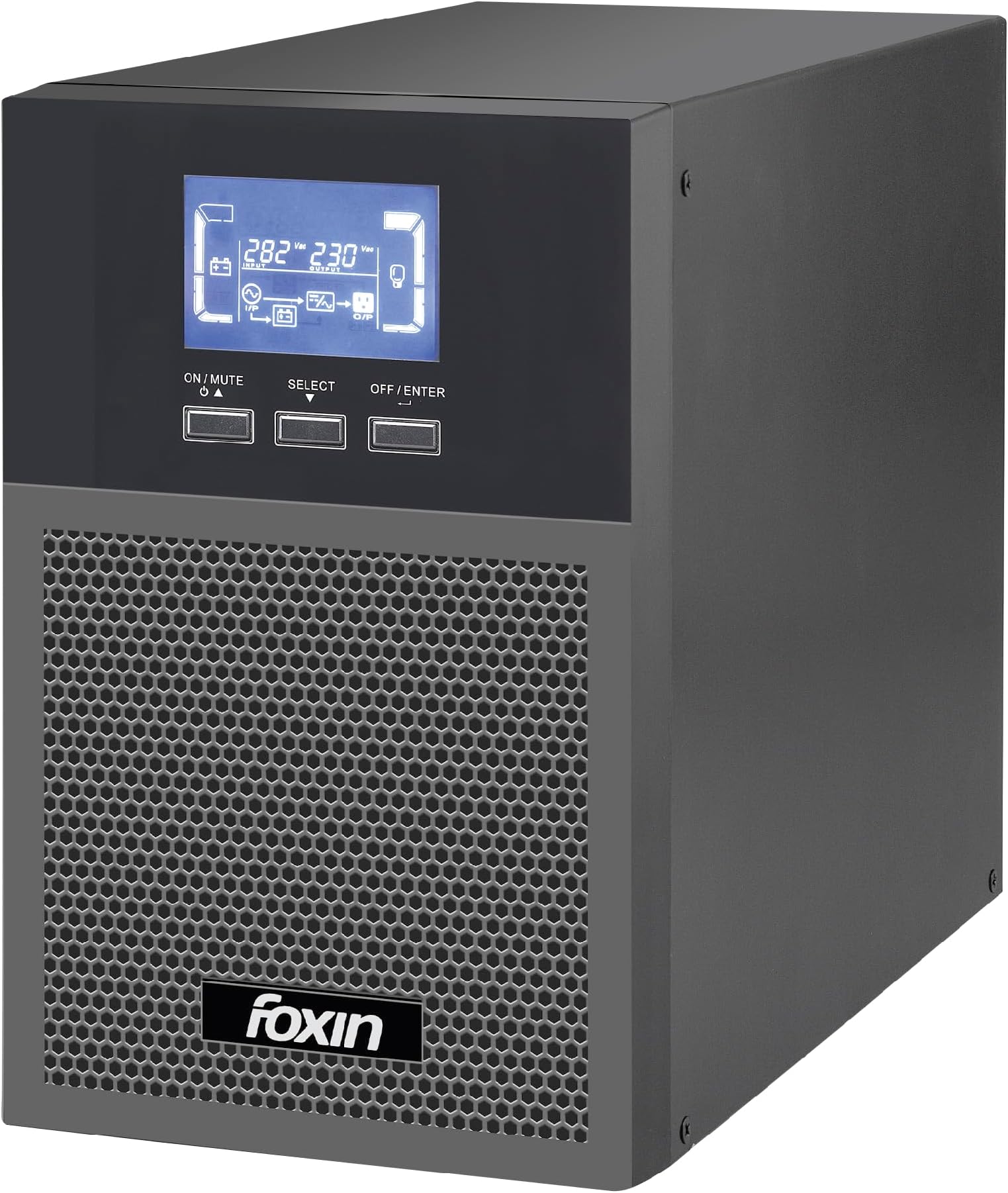 1000VA LED Uninterrupted Power Supply - UPS Online 1KVA/800W for Computers, Desktop PCs, WiFi Router & Networking Devices, Security/Emergency Systems | Battery Backup UPS for Home & Office Use