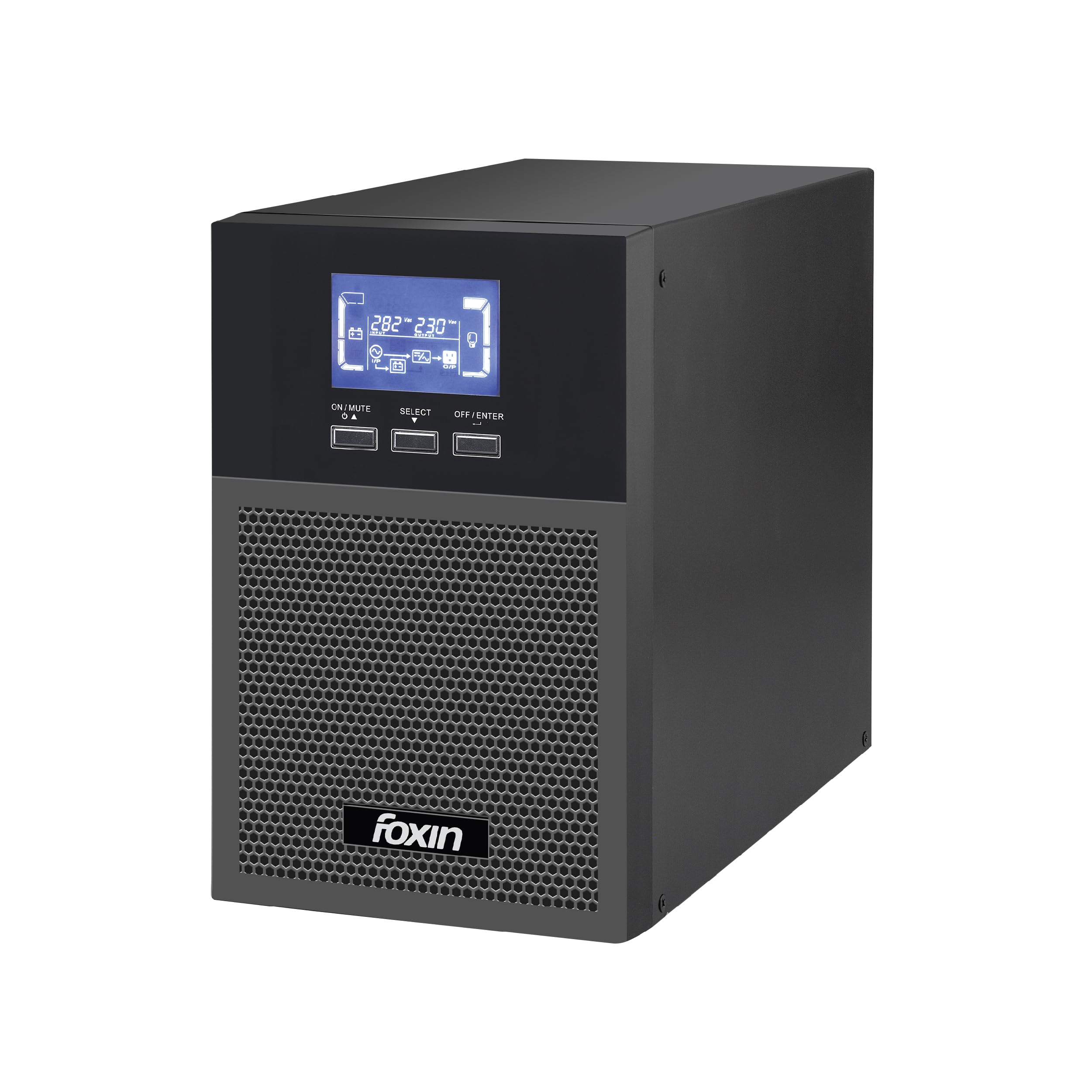 Foxin 1000VA LED Uninterrupted Power Supply - UPS Online 1KVA/800W for Personal/Gaming Computers, Desktop PCs, Networking Devices & Security/Emergency Systems-picture-24