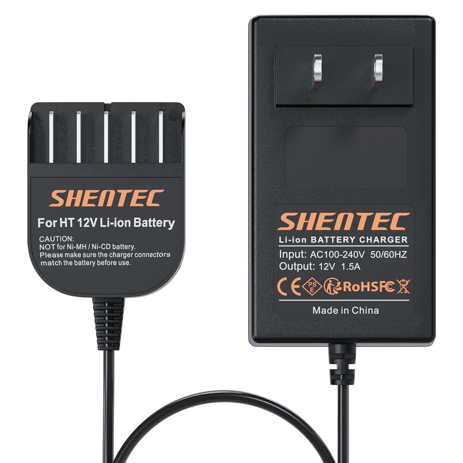 Amazon.com: Shentec 10.8V-12V Li-ion Battery Charge Compatible