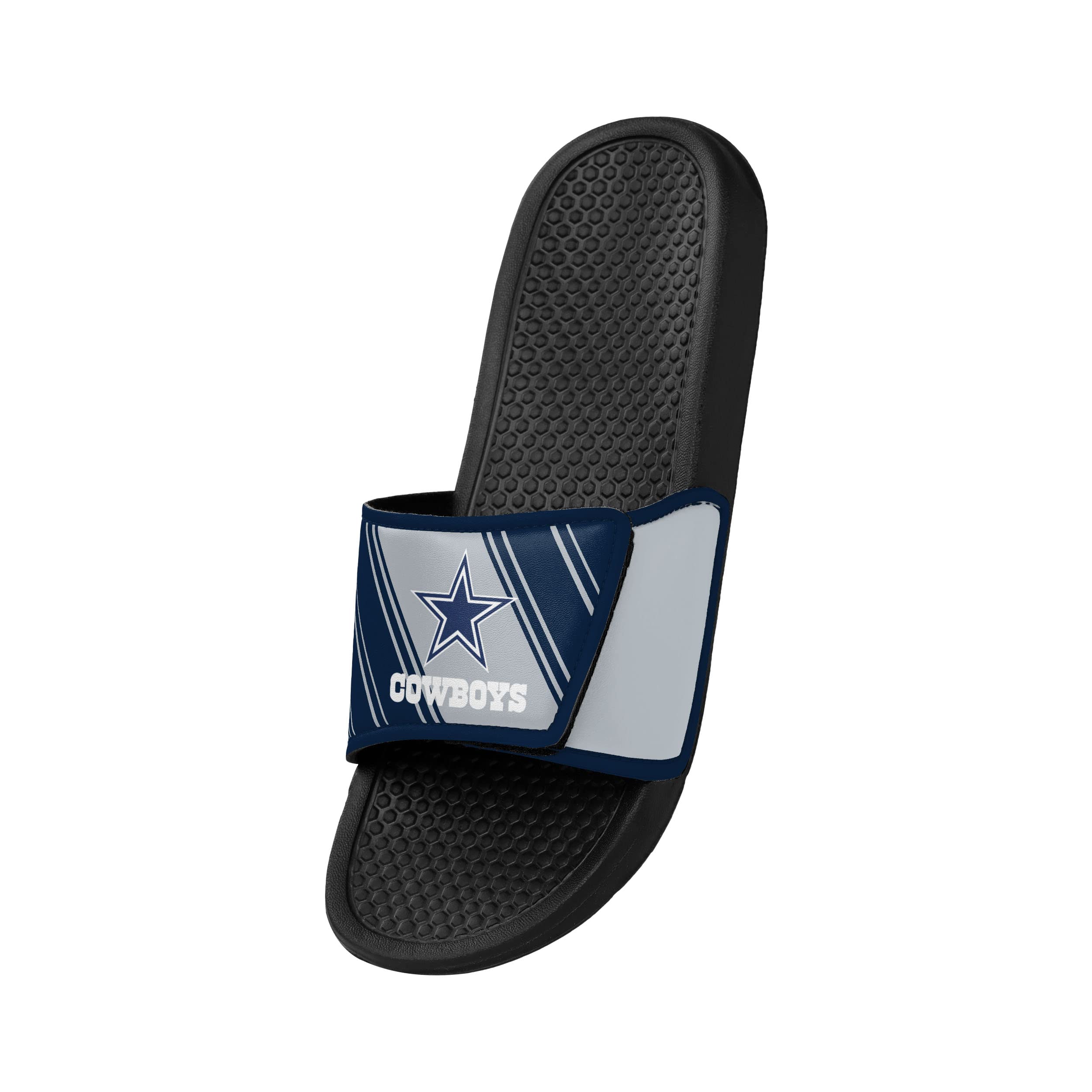 FOCO Herren NFL Team Logo Shower Sport Legacy Slide Flip Flop Sandalen